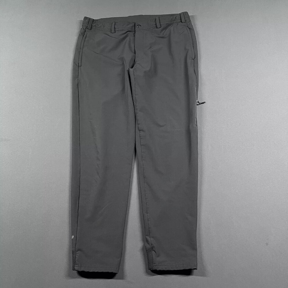 Mack Weldon Pants Men Extra Large 36x31 Gray Performance Stretch Zip Pocket Golf